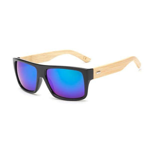Wooden Bamboo Sunglasses - smileswithfashion