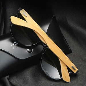 Classic Bamboo Sunglasses - smileswithfashion