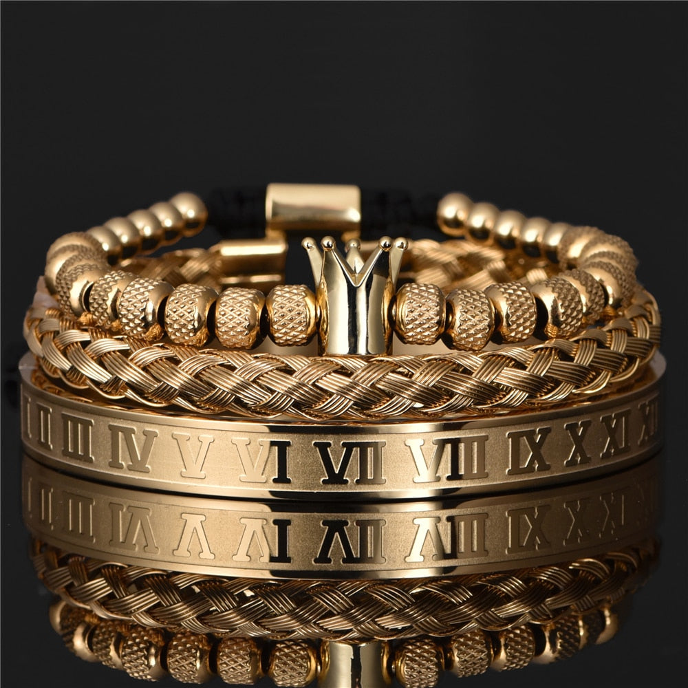 Roman Royal Crown Bracelets